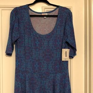 LuLaRoe Nicole Dress XLarge